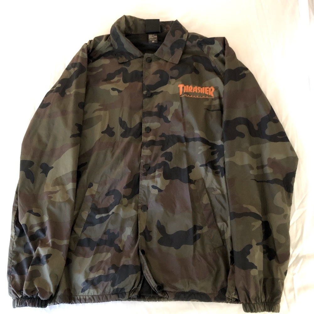 Thrasher coach windbreaker jacket